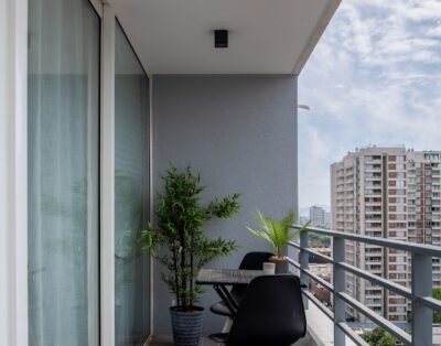 Airbnb DeptoCatorce moderno con terraza