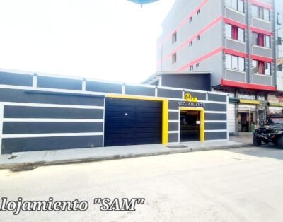 Alojamiento SAM con PARQUEO 24 HRS